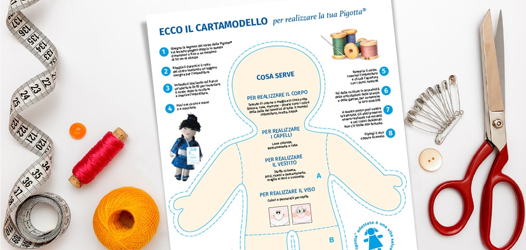 Come Fare Una Pigotta Personalizzata Scarica Il Cartamodello Pigotta